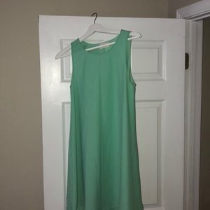 Teal dress